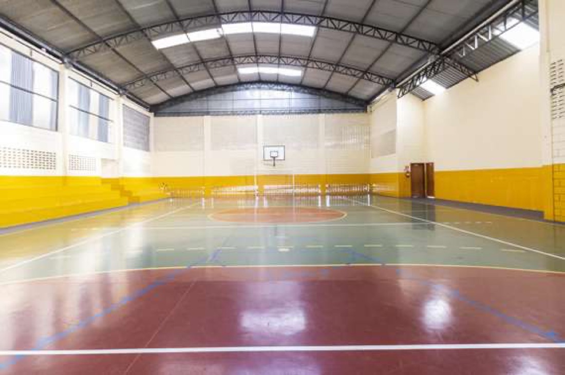 Ginásio poliesportivo da MZ School